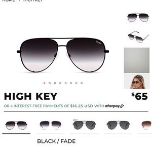 Quay High Key Sunglasses